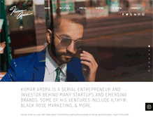 Tablet Screenshot of kumar-arora.com